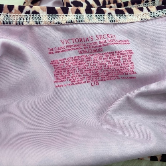 VICTORIA’S SECRET SWIMMING BIKINI BOTTOM LEOPARD PRINT - Picture 6 of 6